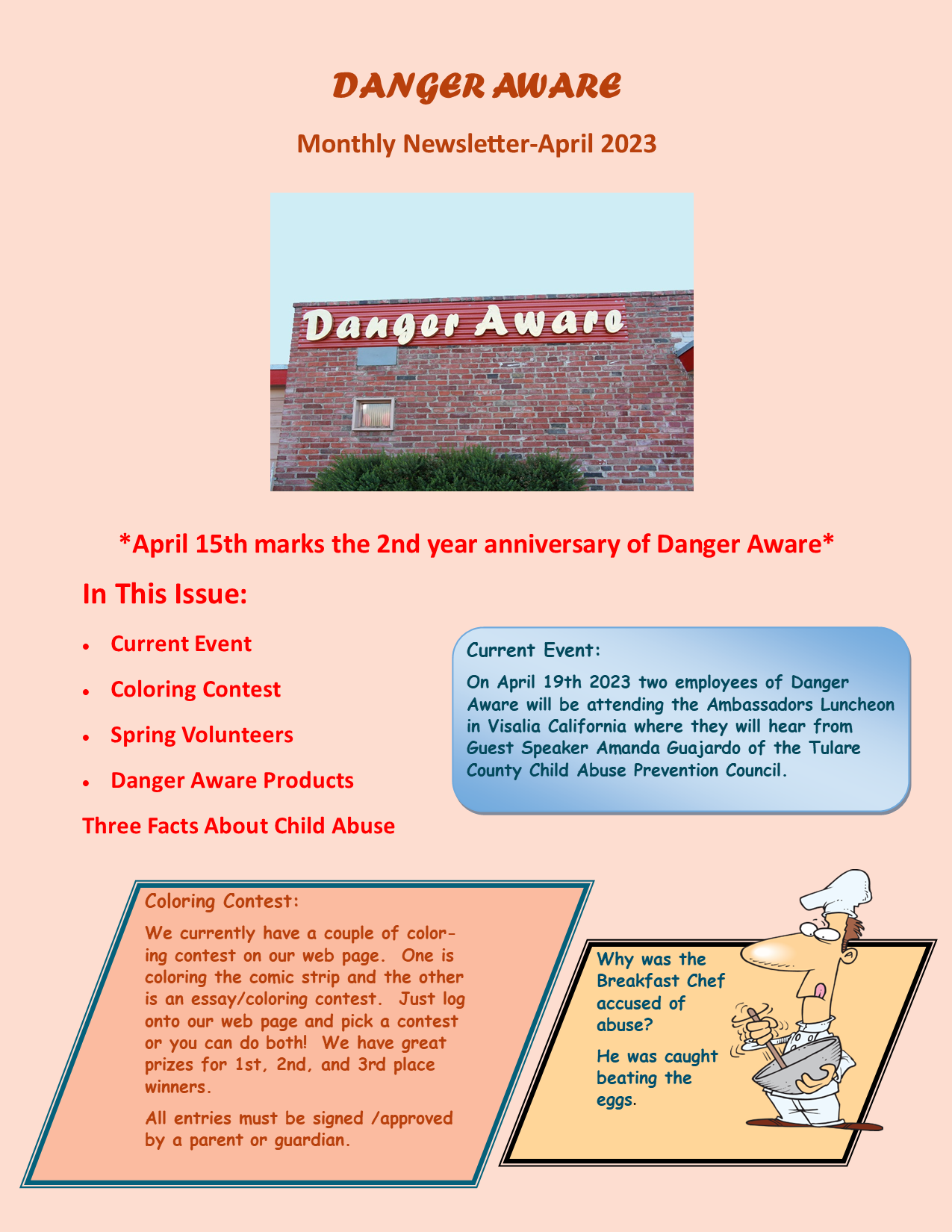 Newsletter April 2023